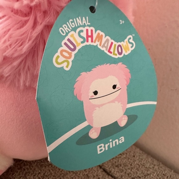 Nwt 8" Brina Bigfoot Squishmallow fuzzy belly - Picture 3 of 6
